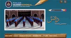Desktop Screenshot of daanishschools.edu.pk